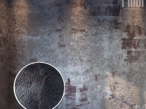  装饰灰泥032 - 8K材质3d模型 