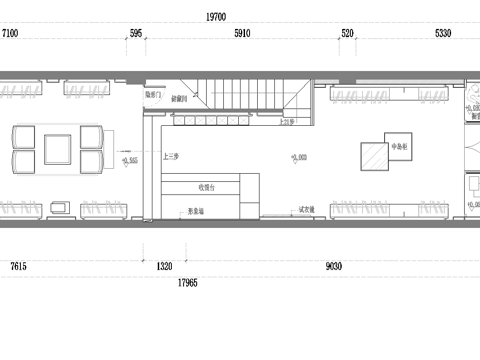  服装店专卖店 最新全套施工图 效果图合集cad施工图 