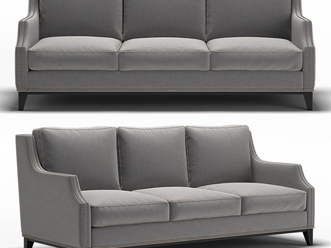  Dantone 巴茅斯沙发3d模型 