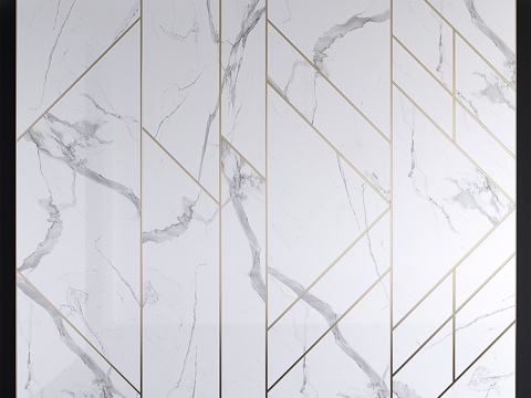  装饰墙板 093d模型 