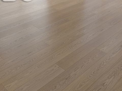  Scheucher烟灰橡木拼花地板3d模型 