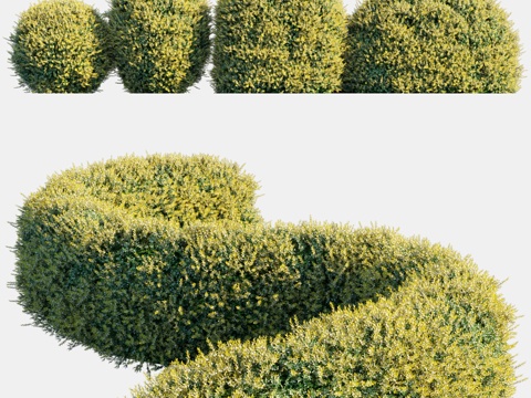  自动绿篱系列 #53d模型 