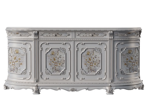  安尼巴莱·科伦坡TRIANON抽屉柜3d模型 