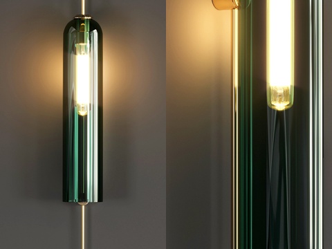  Articolo Lighting Float Wall3d模型 