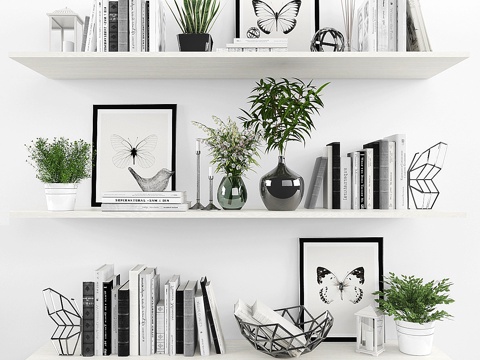  装饰套装403d模型 