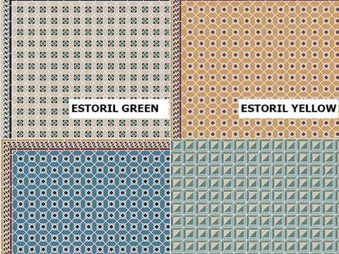  Topcer 维多利亚风格瓷砖套装 263d模型 