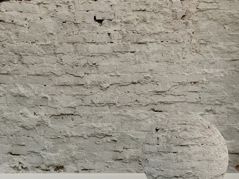  砖墙。旧砖。963d模型 