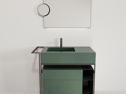  Cielo Narciso mini 洗脸盆3d模型 