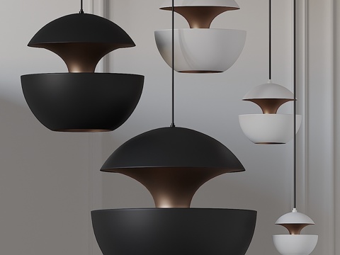  Bertrand Balas设计的“日出”吊灯3d模型 