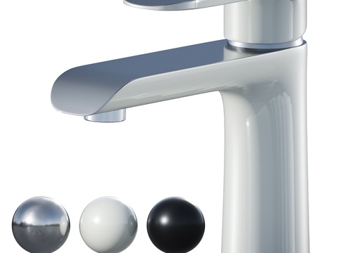  洗脸盆水龙头 Devit Iven 431111413d模型 