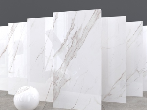  卡拉卡塔特级大理石3d模型 