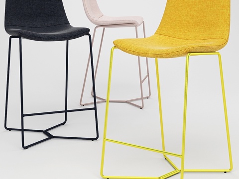  吧台凳_033d模型 