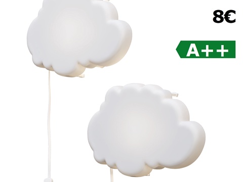  宜家德罗姆辛壁灯3d模型 