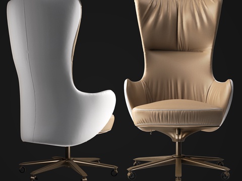  乔尔杰蒂天才办公扶手椅3d模型 
