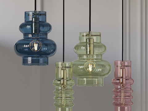  诺曼哥本哈根气球灯 小号与大号 EU3d模型 