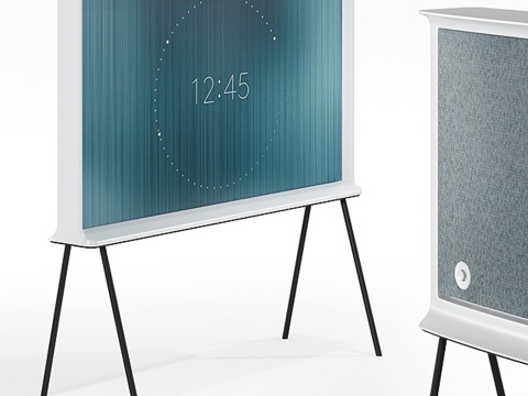  三星Serif电视3d模型 