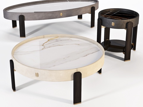  FormItalia咖啡桌 - Kean套装 -023d模型 