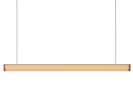 现代中古吊灯 极简奶油风吊灯 北欧简约吊灯 餐厅吊灯 长条吊su模型