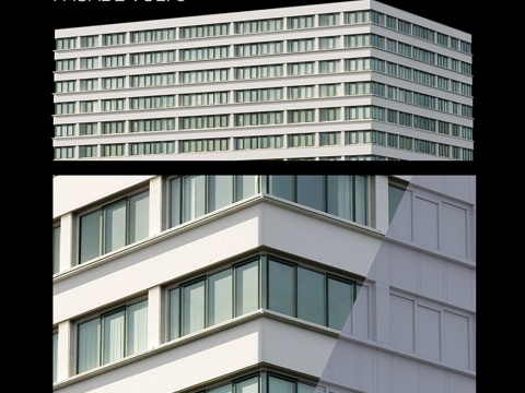  现代立面_vol83d模型 