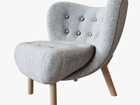  小佩特拉椅3d模型 