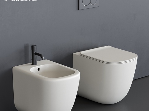  Ceramica Cielo Era 座便器3d模型 