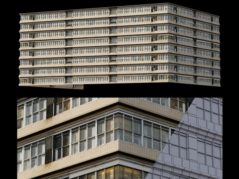  现代立面_vol63d模型 