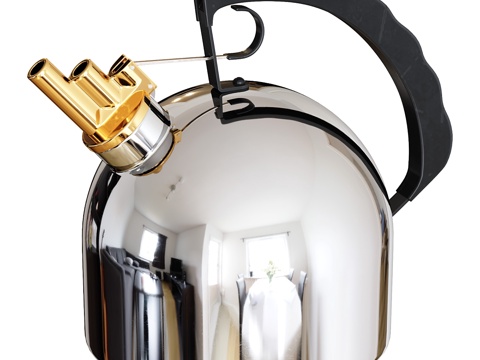  Alessi 9091理查德·萨珀水壶3d模型 