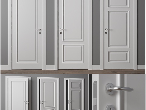  Union porte Liberty系列门款3d模型 