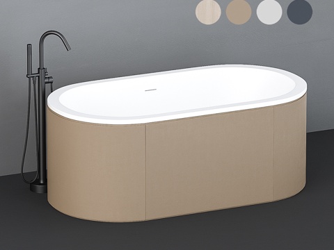  Cielo西贝勒独立式浴缸3d模型 