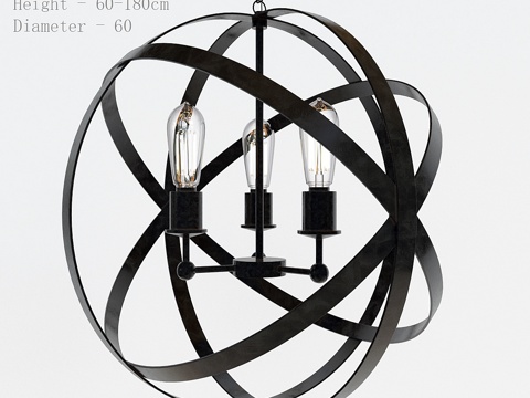  阁楼住宅 P-743d模型 