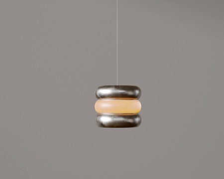 现代极简吊灯 中古奶油风吊灯 北欧简约吊灯 餐厅吊灯 卧室艺su模型