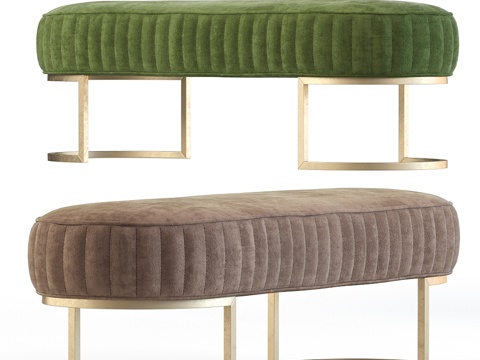  Signorini & Coco 泡泡长凳3d模型 