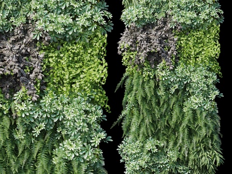  垂直花园_253d模型 