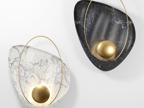  壁灯布兰奇3d模型 