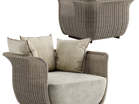  Atmosphera贝拉吉奥扶手椅3d模型 