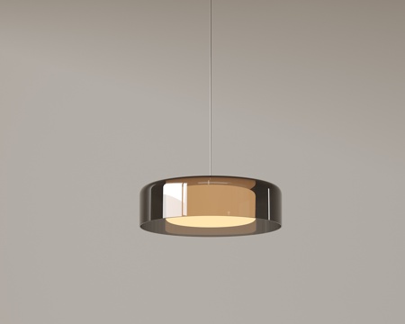 现代极简吊灯 中古奶油风吊灯 北欧简约吊灯 餐厅吊灯 卧室艺su模型