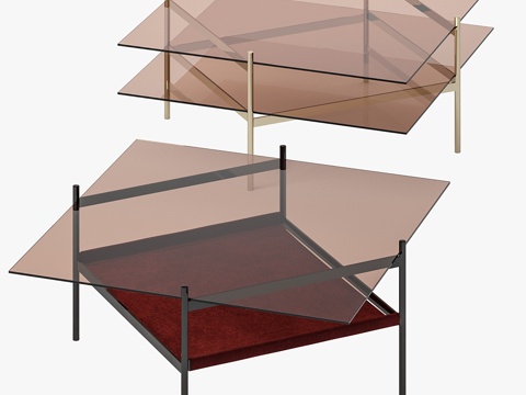  咖啡桌 Duotone Diamond3d模型 