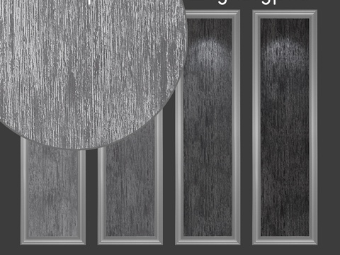  装饰灰泥，单层选项2013d模型 