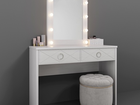  Lucido梳妆台3d模型 