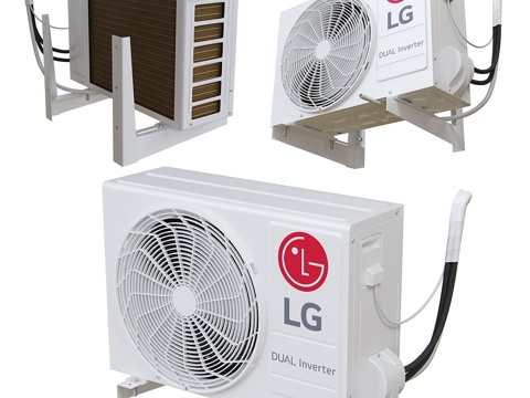  LG - P12SP（室外空调机组）3d模型 