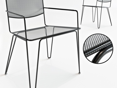  华莱士扶手椅3d模型 