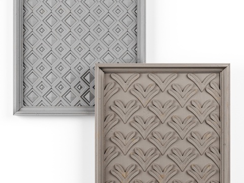  BARDY装饰面板3d模型 