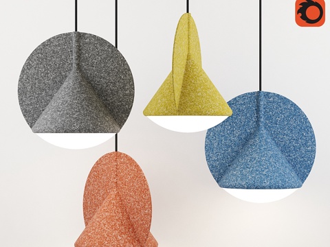  吊灯 Bolia The Stamp3d模型 