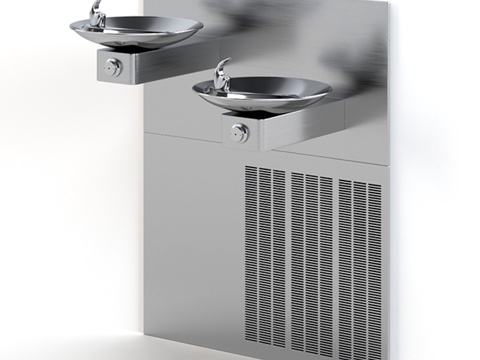  Haws - 壁挂式喷泉 H1011.83d模型 