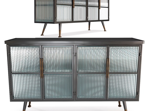  餐边柜拉戈梅拉3d模型 