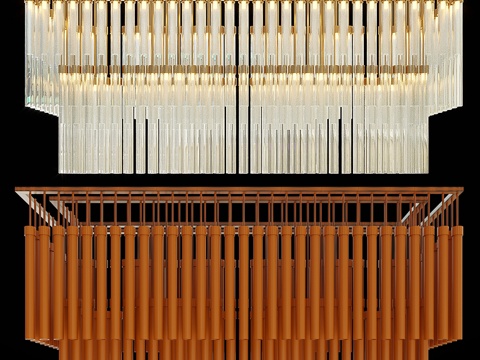  Vargov 吊灯3d模型 