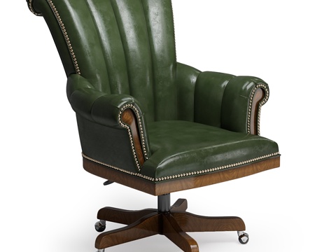  Bicester书桌&amp;游戏椅3d模型 