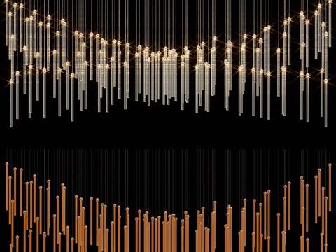  Vargov枝形吊灯3d模型 