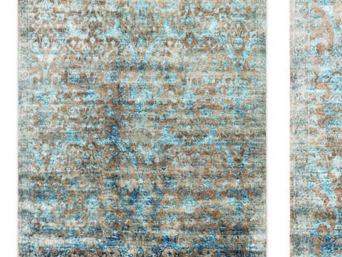  定制Flore手工编织地毯RH3d模型 