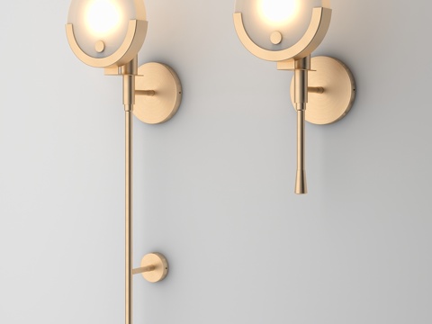  Jade Lighting LLC 北欧立柱壁灯3d模型 